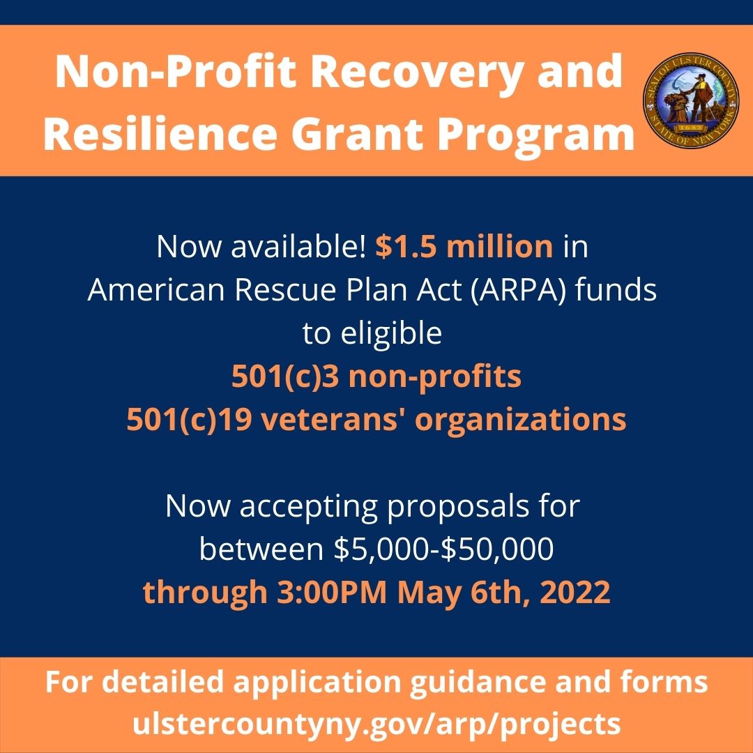 News and Updates Ulster County Recovery and Resilience